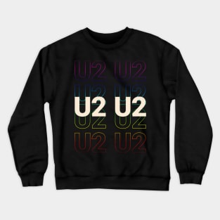 U2 - Kinetic Style Crewneck Sweatshirt